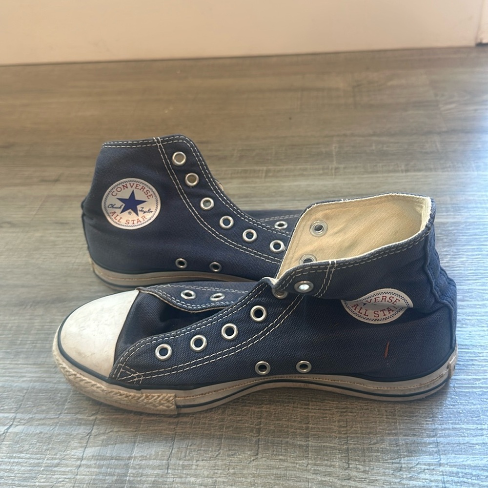 Converse Hi-Tops (size 3) little girls.